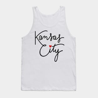 Cursive Kansas City Love Tank Top